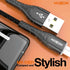 CB-31 Lightning Fast Charging Cable - 2.4A Speed with LED Light